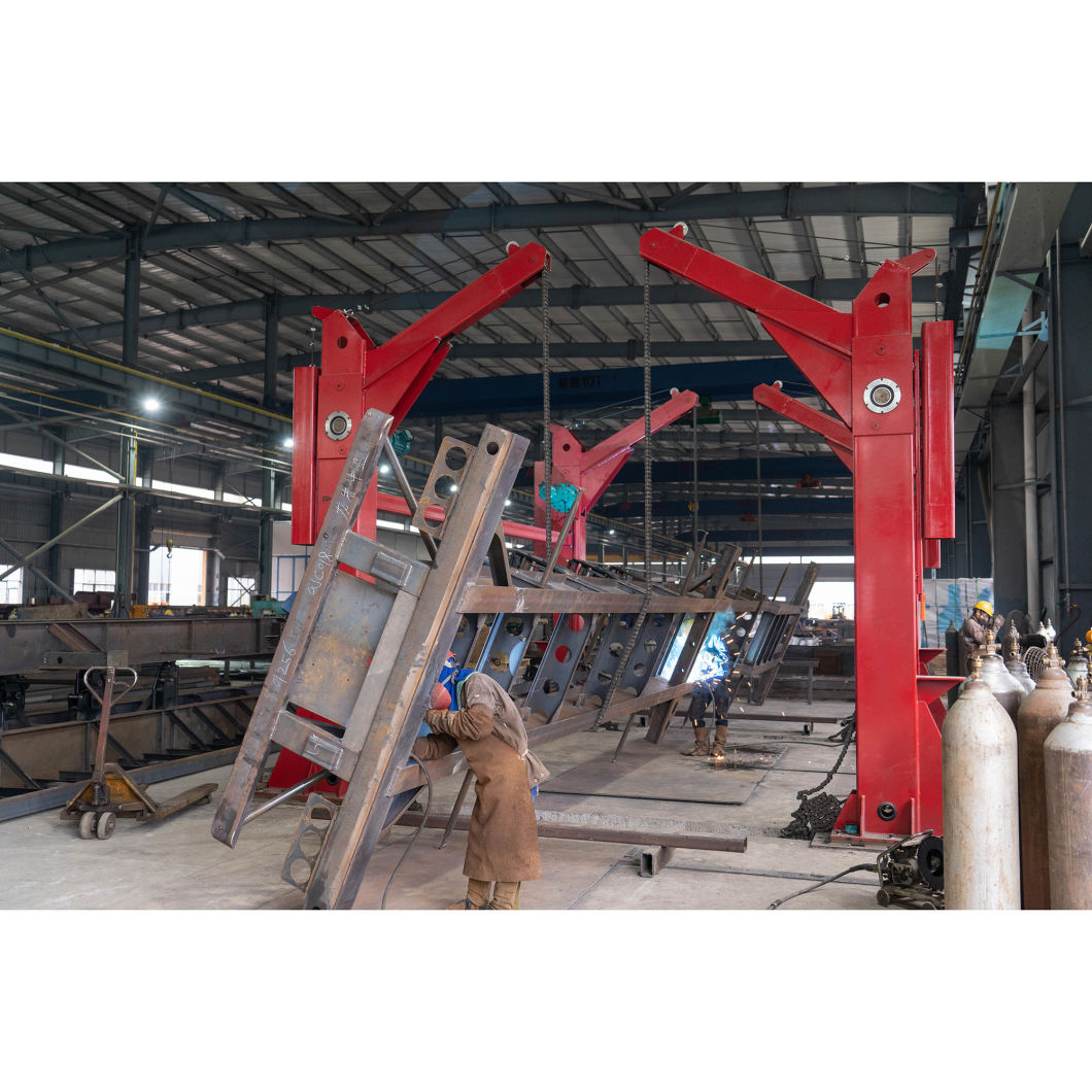 3 Alexs Customized Color Heavy Duty Trailer Lowbed Semi Trailer