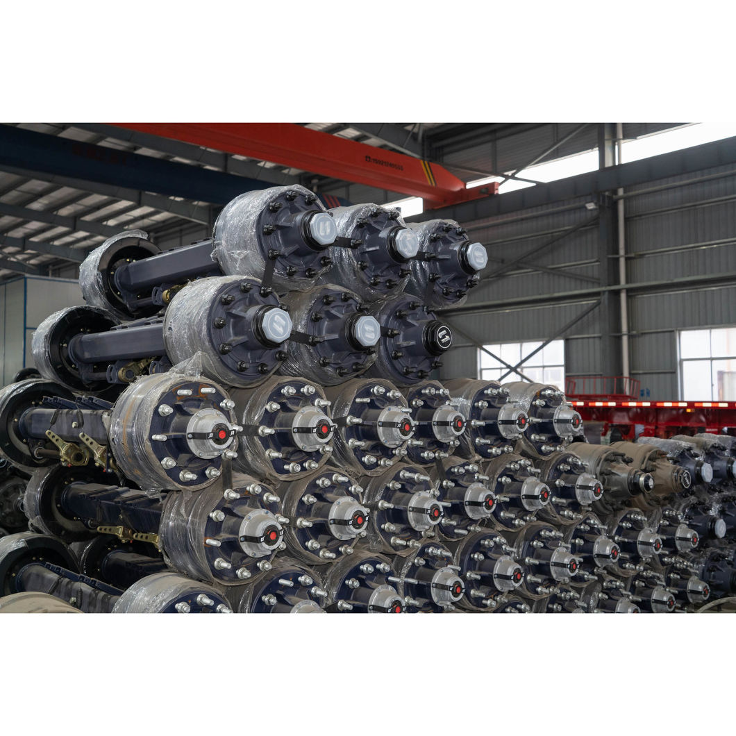 Customized 3axle Lowbed Container Semi Trailer