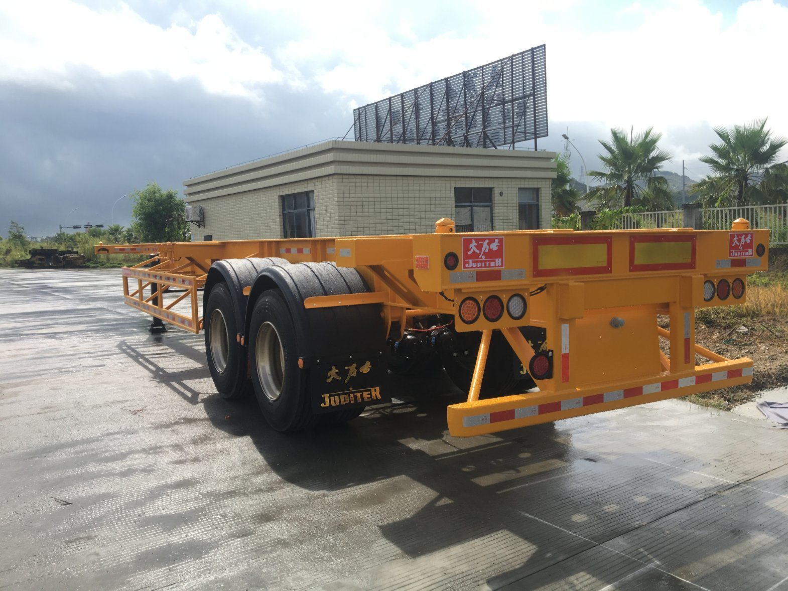 ISO 40FT Container Transportation Semi Trailer