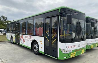 New 50 Seats 11.5m New LHD Bus Luxury Passenger City Bus