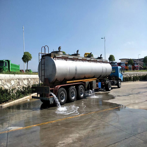 Hot Sale 30kl-40kl Aluminum Oil Tanker Trailer