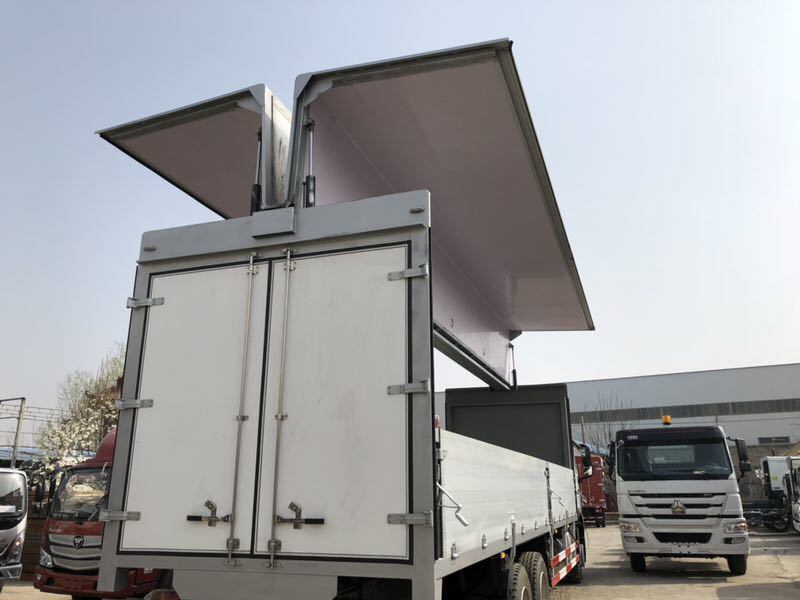Side Wall Open Van Box /Wing Opening Semi Trailer for Cargo Transport Trucks Hot Sale