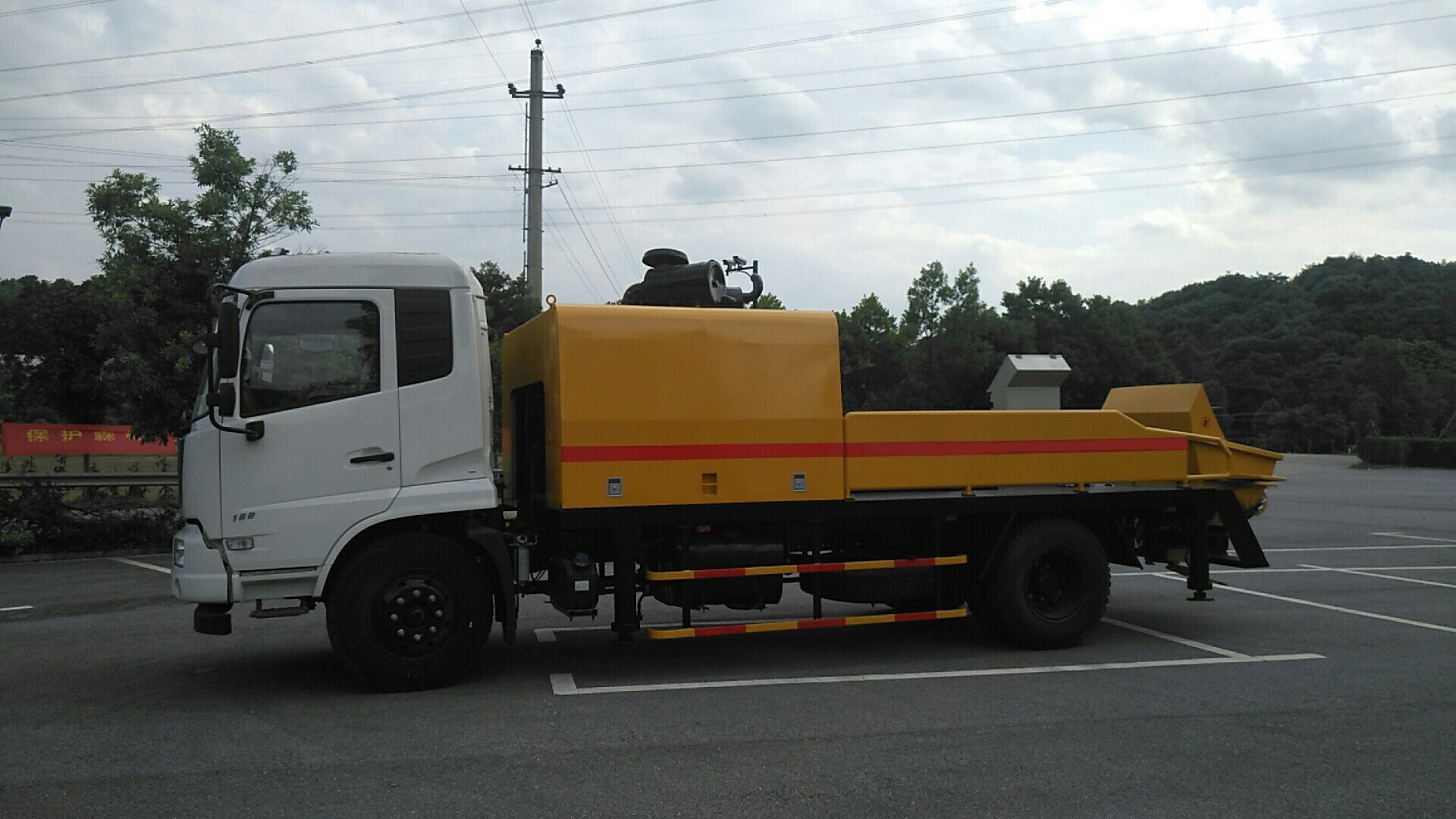 Concrete Pump Truck, Max Speed 90 Km/H