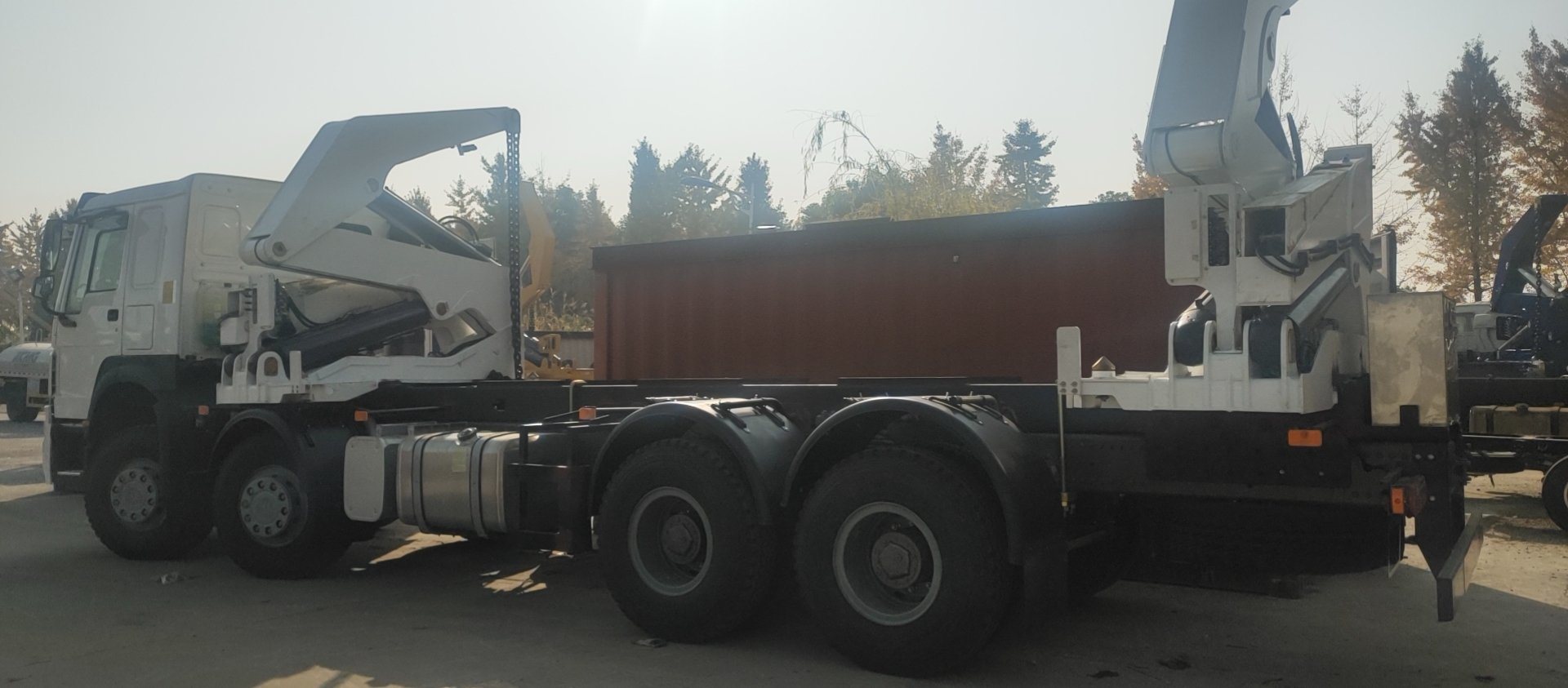 40 FT Container Sidelifting Crane Truck