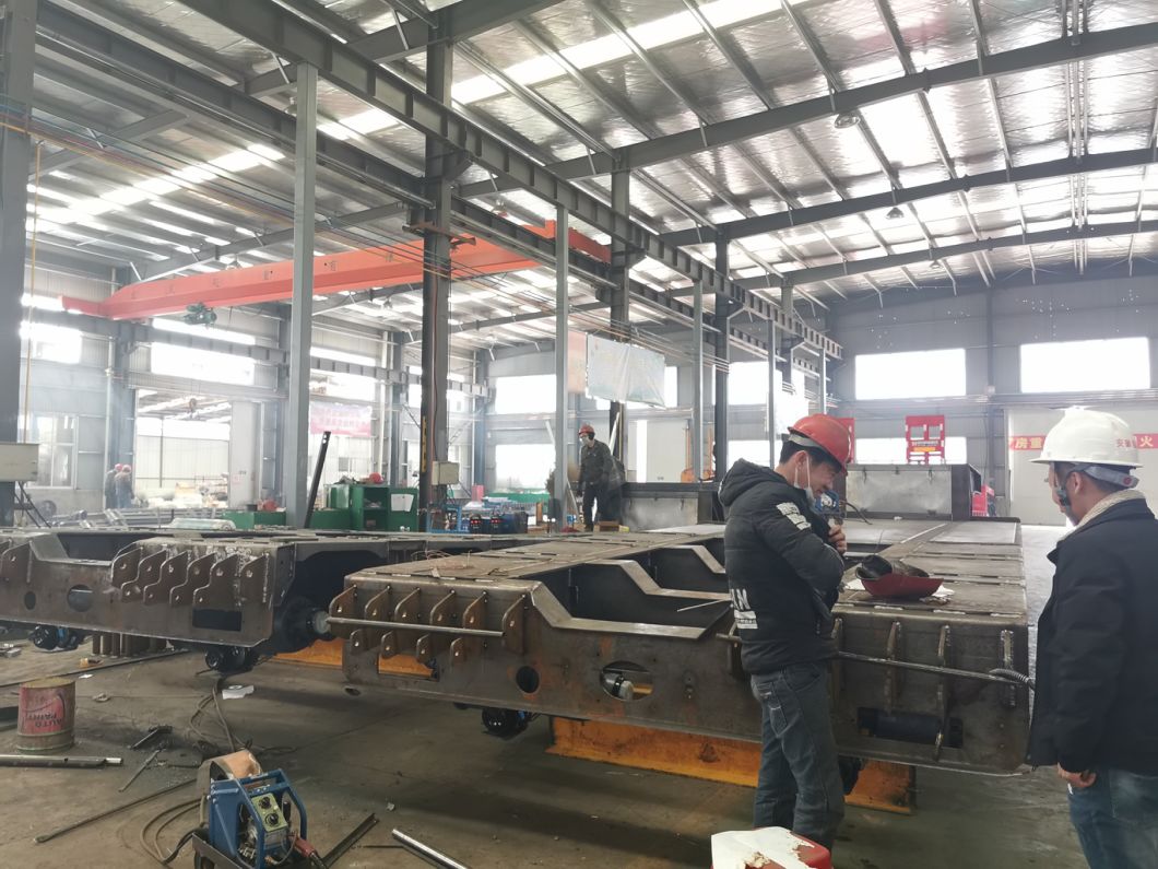 Lowbed Semi Trailer Lowboy Lowloader with 45-60 Tons Capacity